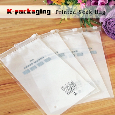 5 pcs 12x22cm High Quality Ziplock PPE Sock Packaging Bags for Stockings Resealable Hose Pouch